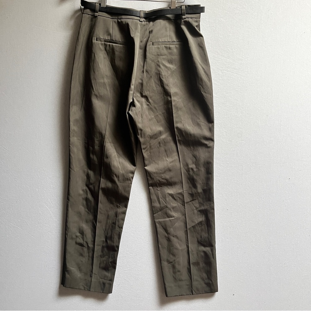 NWT Zara Collection belted trousers Sz L - Picture 3 of 13